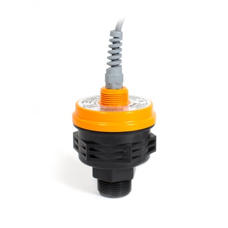 Apg Ultrasonic Level Sensor 4 - 79 in. range, 1 in  MNPT, 4-20 mA with 2 NPN Outputs, 6 ft cable IRU-5415-C6